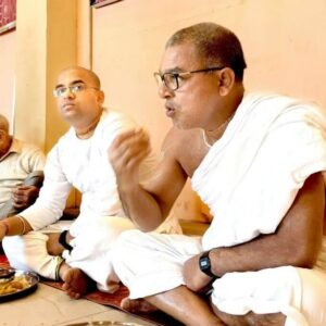 Vaishnava Seva for 100 devotees during Janmashtami ISKCON