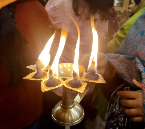 deep at ISKCON Newtown