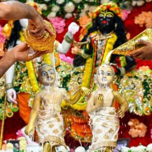 Panchamrita Seva at ISKCON During Radha Ashtami