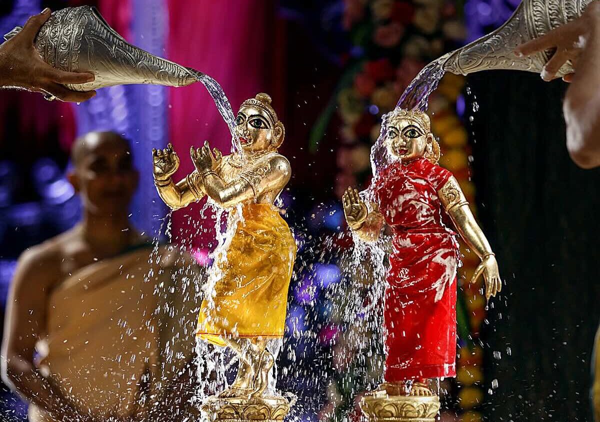 Kalash Abhishek Seva ISKCON