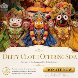 Rath Yatra Sponsor Cloth for Deity