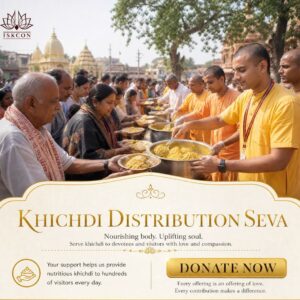 Rath Yatra Khichdi Prasadam Seva