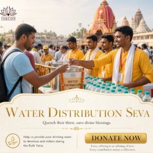 Rath Yatra Water Distribution Seva